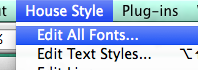 edit all fonts